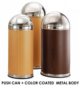 Bullet Push Can+color coated