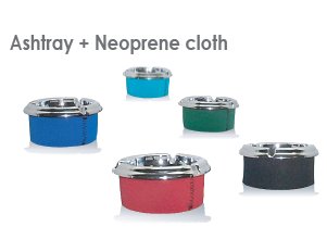 Neoprene Non-Slip Bottom Ashtray